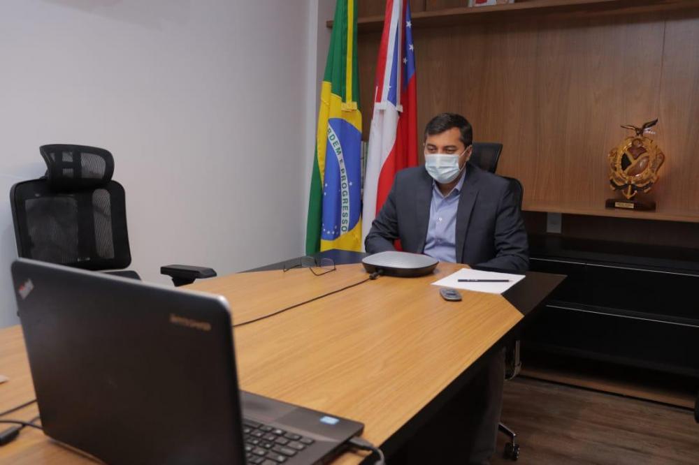 Wilson Lima afirma que Estado monta plano para distribuição de vacina contra a Covid-19 