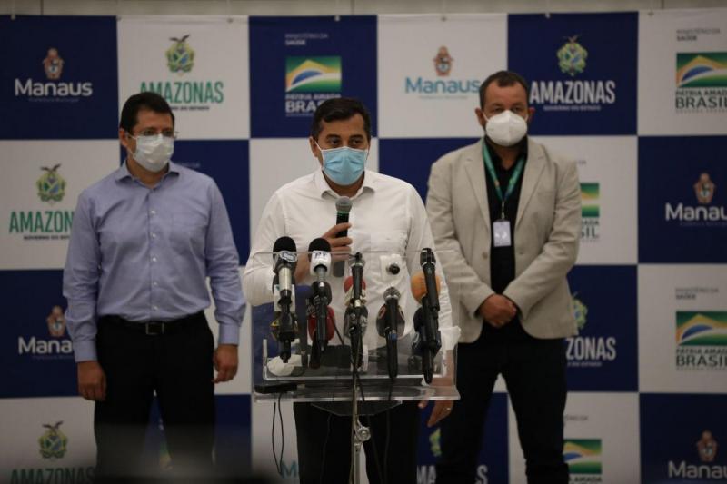 Em Manaus, força-tarefa reúne os três níveis de Governo e atua para abrir 392 leitos