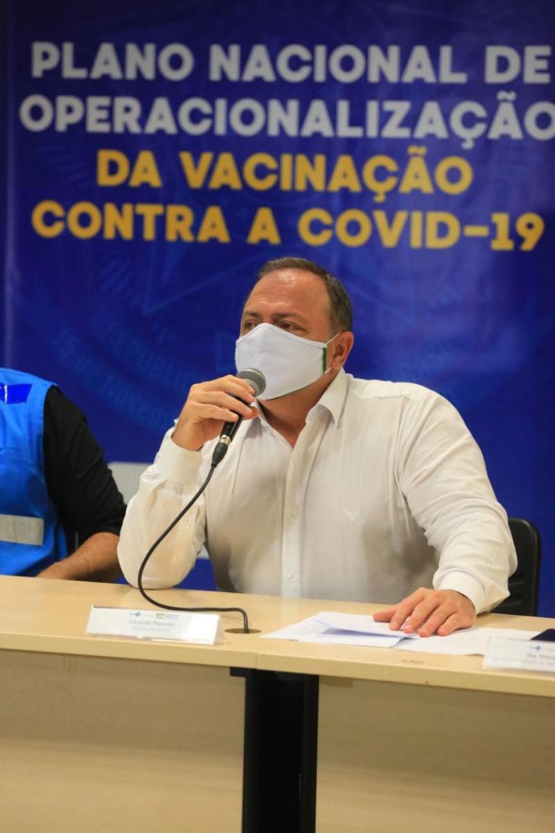 'Manaus é a prioridade nacional neste momento', afirma ministro da Saúde