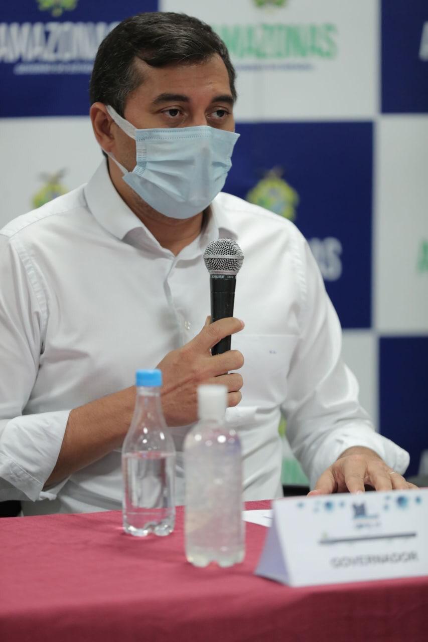 Wilson Lima anuncia novas medidas de enfrentamento à Covid-19 no Amazonas