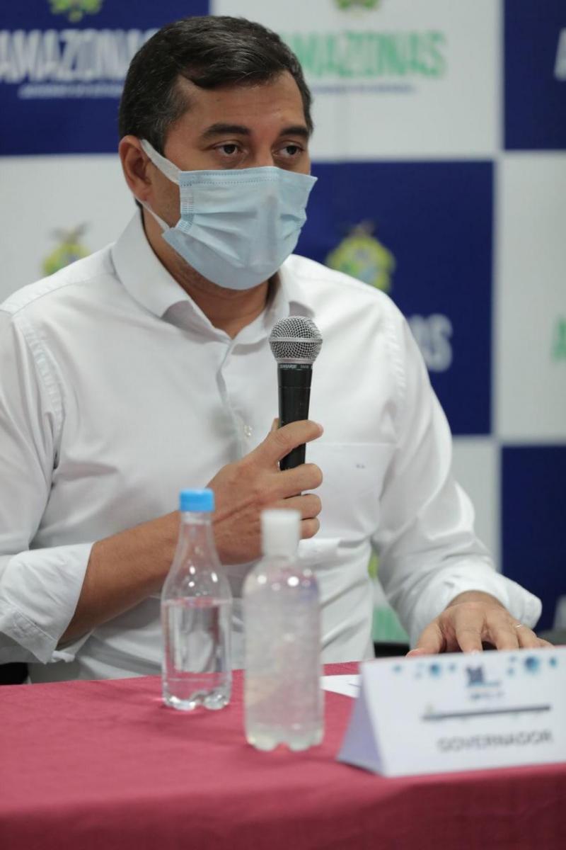 Wilson Lima anuncia novas medidas de enfrentamento à Covid-19 no Amazonas