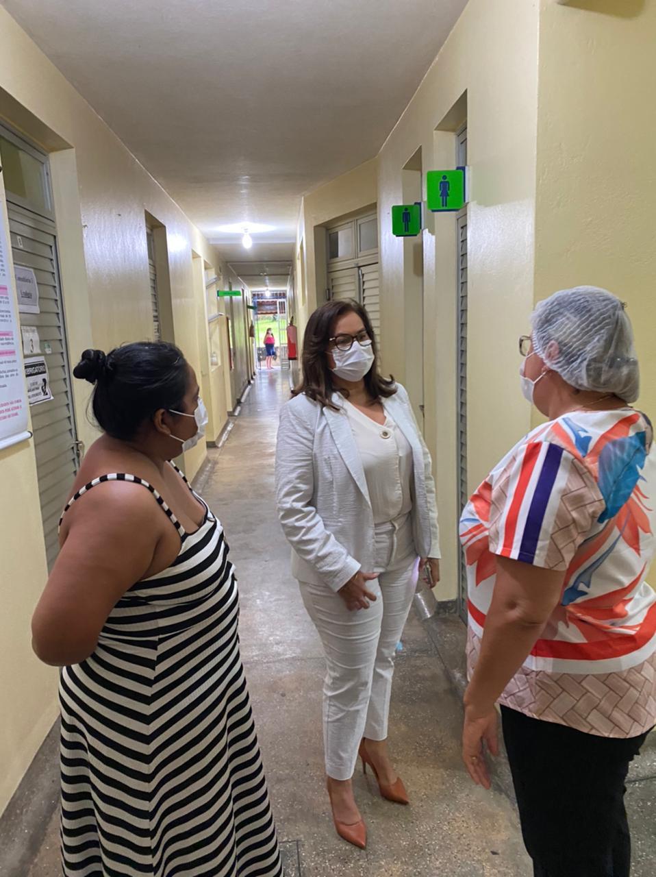 Márcia Baranda destaca a criação do Centro de Reabilitação Pós-Covid Márcia Baranda destaca a criação do Centro de Reabilitação Pós-Covid