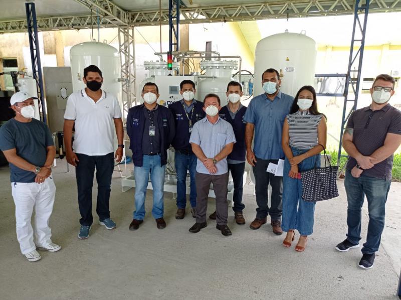 Parintins recebe tomógrafo e equipe da SES avalia áreas para instalação de equipamento e áreas para UTIs