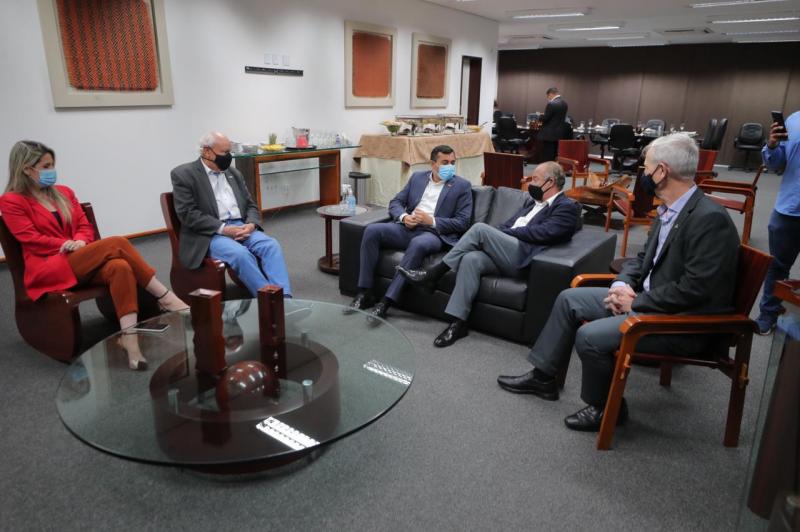 Governador Wilson Lima reúne com secretário do Ministério da Economia para discutir desenvolvimento regional
