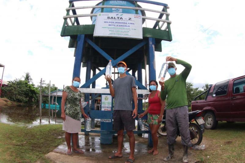 Projeto de purificadores de água muda vida de amazonenses no interior do estado