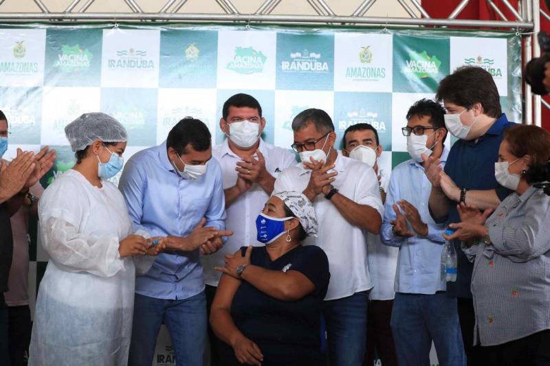 No interior do Amazonas, 80% dos profissionais de educação da rede estadual já foram vacinados