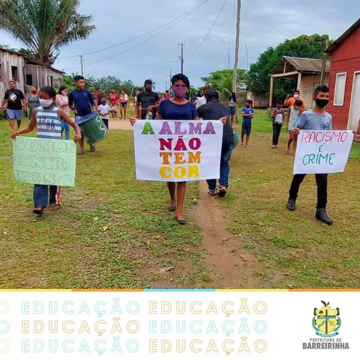 Em Barreirinha, escolas quilombolas realizam projeto “A alma não tem cor”