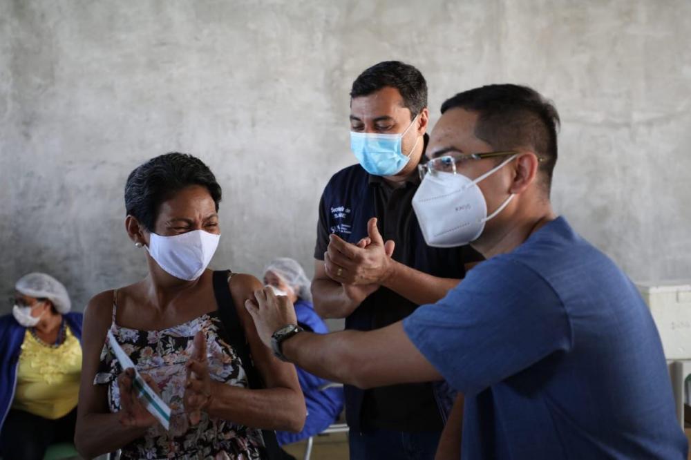 Em Manaus, mutirão encerra com mais de 135 mil vacinados contra a COVID-19 no final de semana