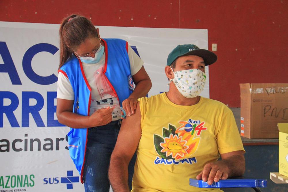 Em Barreirinha, mais de 4 mil pessoas devem ser vacinadas contra a Covid-19 até 23 de junho