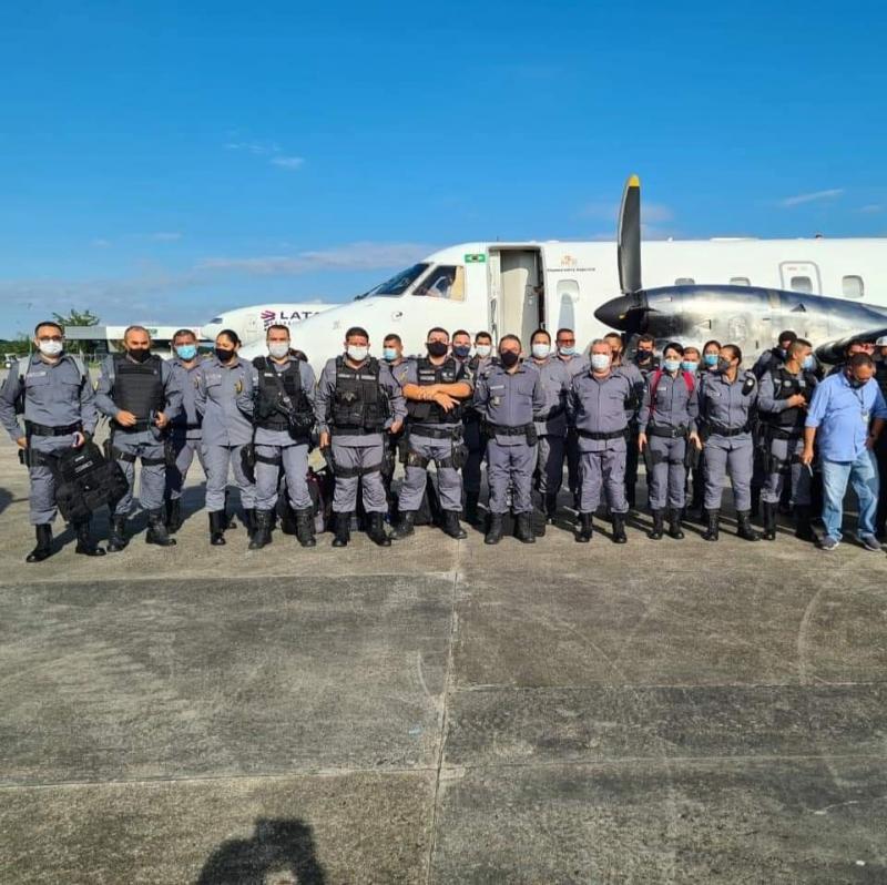 Polícia Militar de Parintins recebe reforços para a Live Festival 2021