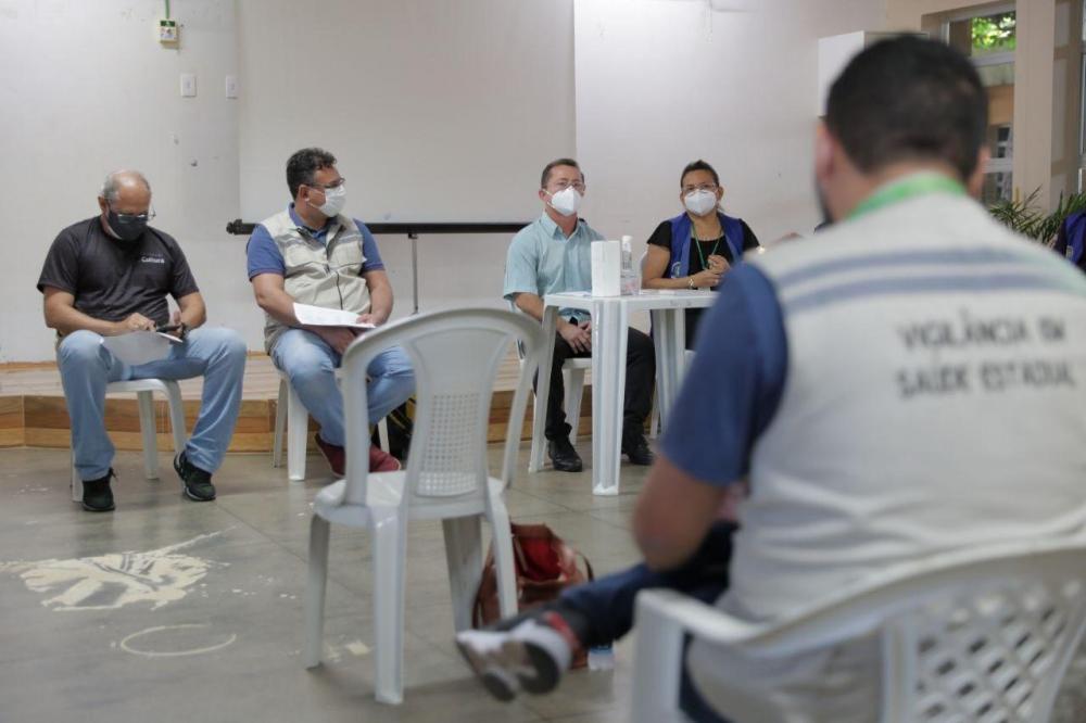 SES-AM, FVS-AM e Semsa Parintins alinham ações de saúde no município