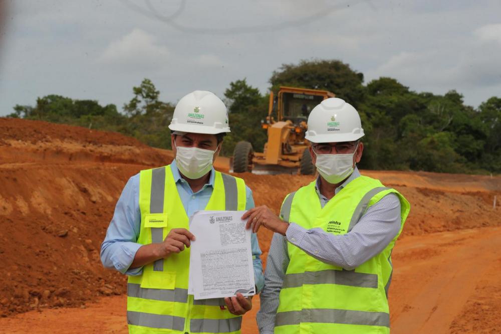 Governador Wilson Lima anuncia para este mês o início das obras de modernização e reforma da AM-010