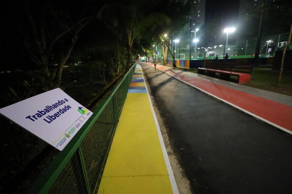 Governo do Estado e Prefeitura de Manaus reinauguram Passeio do Mindu revitalizado por internos do programa Trabalhando a Liberdade