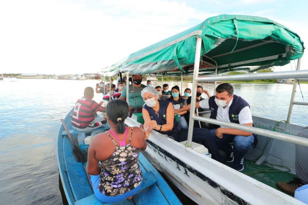 Grande ação Vacina Amazonas em cinco municípios alcança marca de 15 mil pessoas vacinadas contra Covid-19