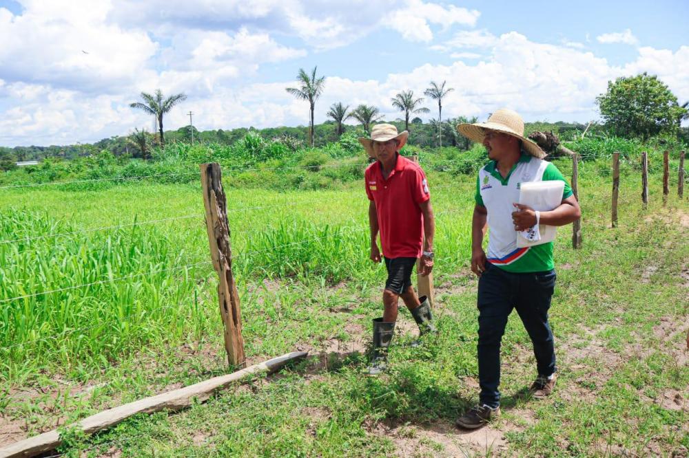 Sempa realiza Assistência Técnica a Produtores e Pecuaristas da comunidade Tucumanduba, em Barreirinha