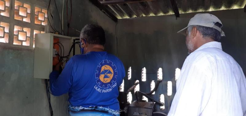 Comunidade Boa Esperança do Zé Açu recebe melhorias no abastecimento de água e na rede elétrica 