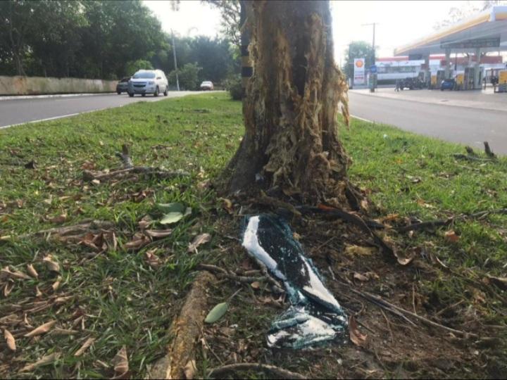 Investigador de polícia morre em acidente de trânsito na Avenida do Turismo, em Manaus