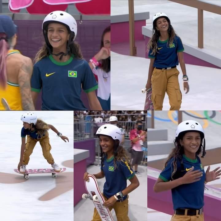 A fadinha do Brasil, Rayssa Leal, faz história e conquista prata no skate A fadinha do Brasil, Rayssa Leal, faz história e conquista prata no skate
