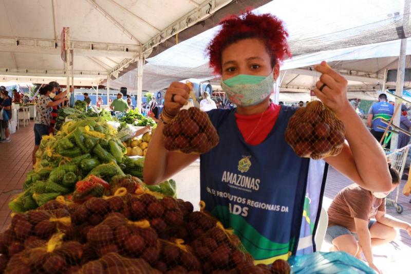 Dia do Agricultor - Feiras da ADS movimentam R$ 5 milhões em 2021 e garantem renda a produtores rurais do Amazonas 
