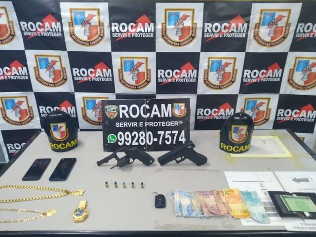 Em Manaus, quarteto é preso após tentar fugir da polícia e causar acidente