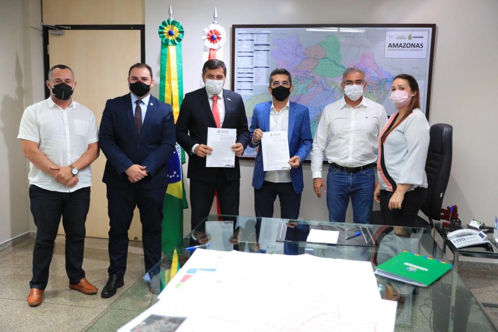 Wilson Lima anuncia investimento de mais de R$ 17 milhões para melhoria do sistema viário de Manicoré