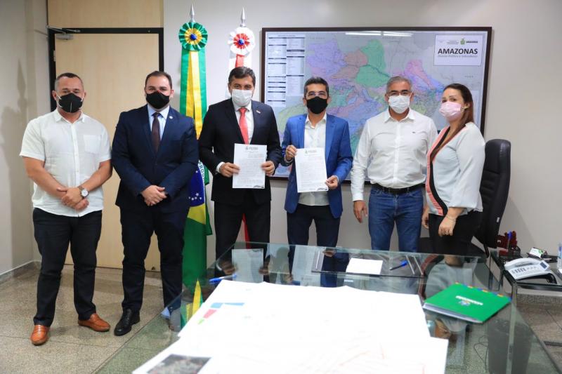 Wilson Lima anuncia investimento de mais de R$ 17 milhões para melhoria do sistema viário de Manicoré