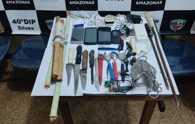 Em Silves, detentos fazem motim e tentam fuga