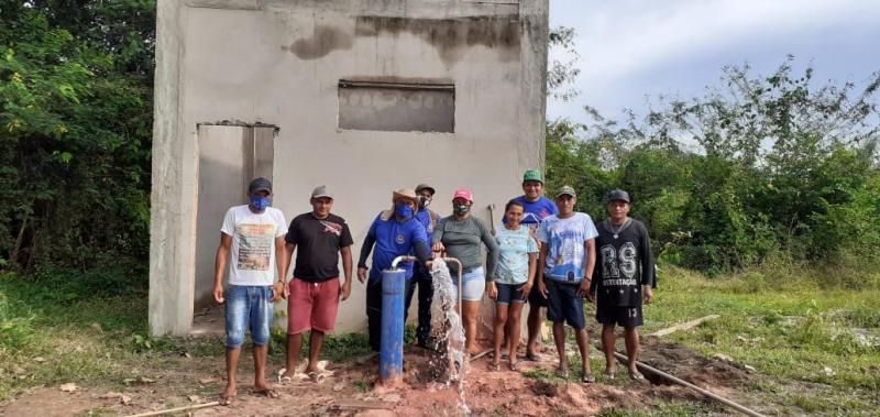 No interior de Parintins, Nossa Sra. das Graças do Aduacá recebe investimentos no abastecimento de água