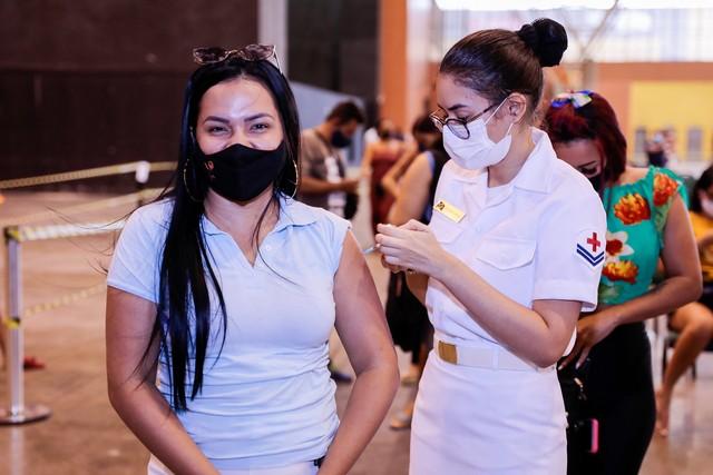 Manaus tem 66% da população com pelo menos uma dose de vacina contra a Covid; Amazonas tem quase 55%