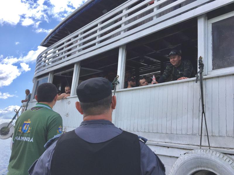 Pescadores são autuados por pesca sem licença ambiental no Alto Nhamundá 