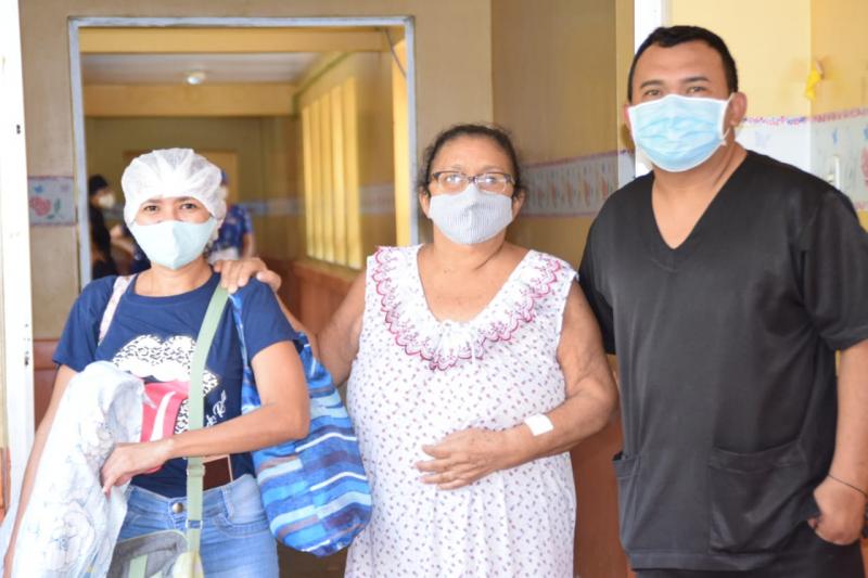 Pacientes destacam felicidade em participar de jornada de cirurgia ginecológica, em Parintins