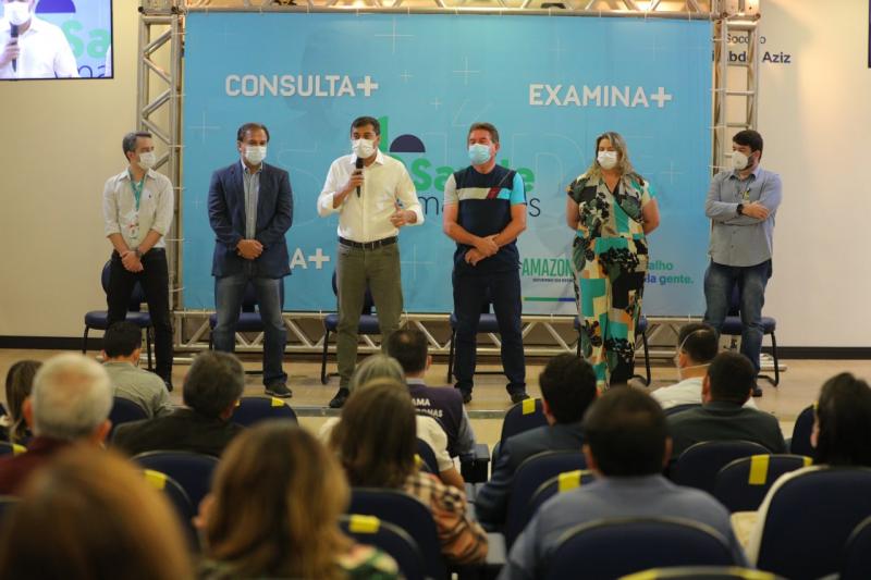 Governador Wilson Lima lança plano que amplia oferta de consultas e exames na rede estadual de saúde