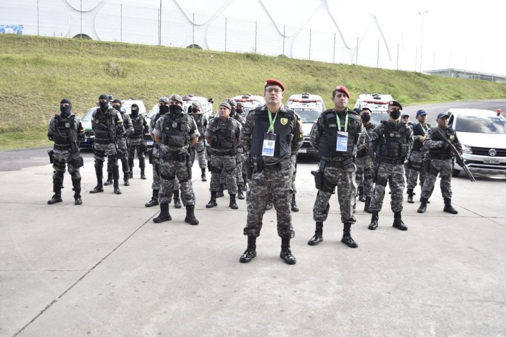Operação Arena 33 conta com mais de 1.500 agentes para garantir a segurança durante jogo entre Brasil e Uruguai