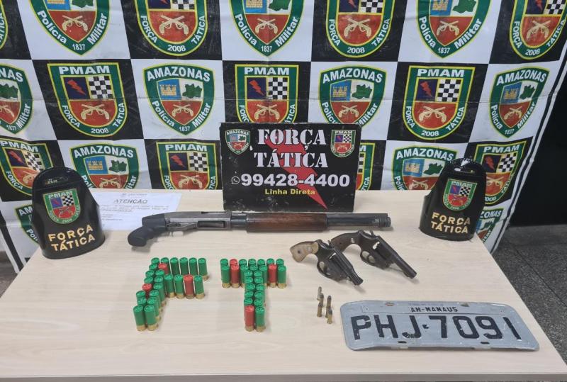 No Amazonas, Polícia Militar prende 14 pessoas e apreende um adolescente