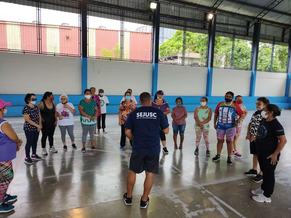 Governo do Amazonas promove atividades físicas para idosos assistidos pela Sejusc