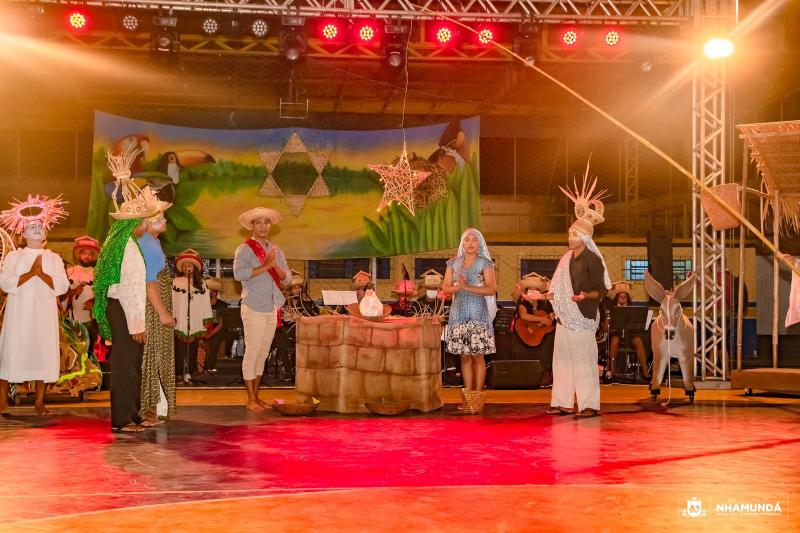 Nhamundá recebe apresentação de espetáculo ‘Natal Caboclo’ do Liceu