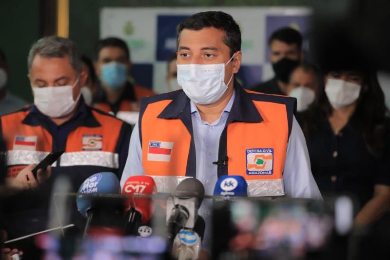 Wilson Lima coloca Defesa Civil do Estado para auxiliar Prefeitura de Manaus a enfrentar danos causados pela chuva