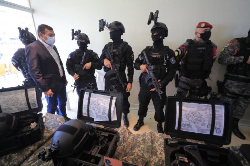 Wilson Lima entrega equipamentos para reforçar segurança nas fronteiras do estado do Amazonas 