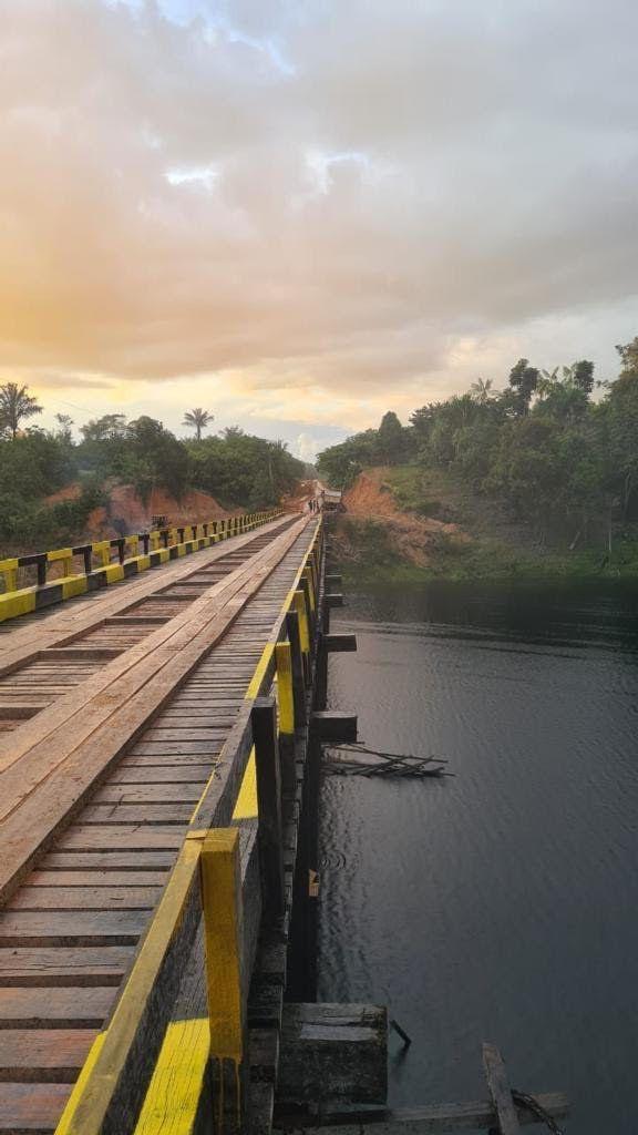 Governo do Amazonas constrói pontes na AM-174 para interligar Novo Aripuanã e Apuí