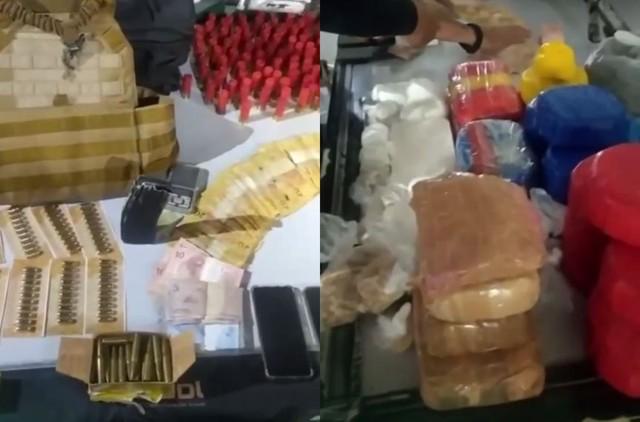 Quinteto é preso transportando armas e drogas na BR-174, no Amazonas 