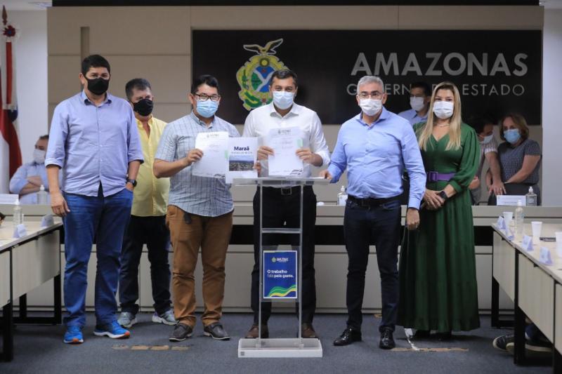 Wilson Lima garante investimento de R$ 19 milhões para infraestrutura de escolas estaduais de 22 municípios do Amazonas