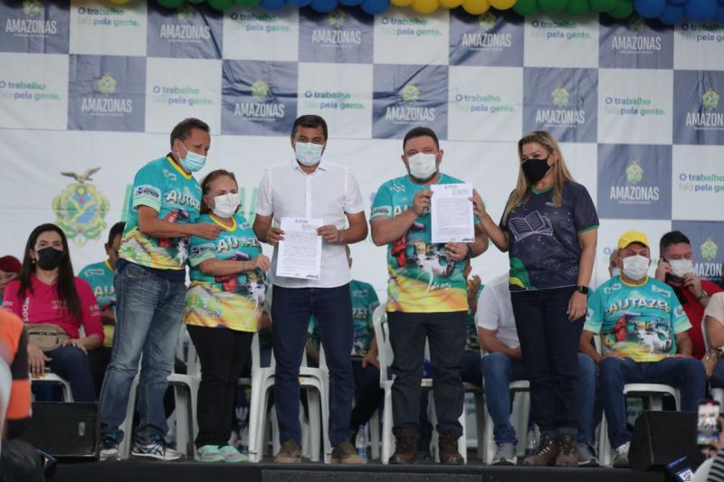 Em Autazes, Wilson Lima inaugura ramais e anuncia investimentos de mais de R$ 28 milhões