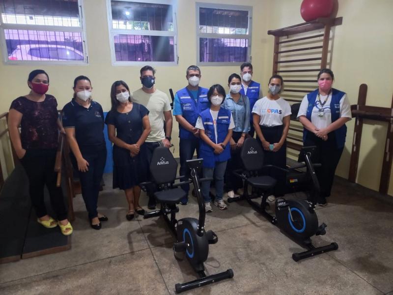 SES-AM e Opas realizam visita técnica às instalações de saúde de Parintins para recuperação pós-Covid