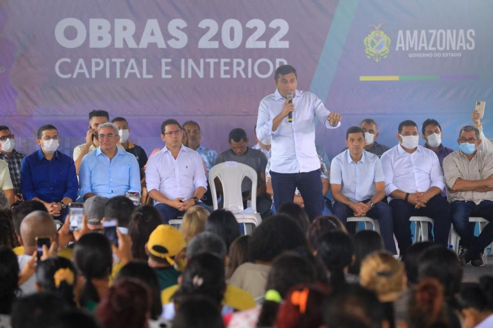 Governador Wilson Lima lança pacote de obras com investimentos de R$ 1,1 bilhão para a capital e interior