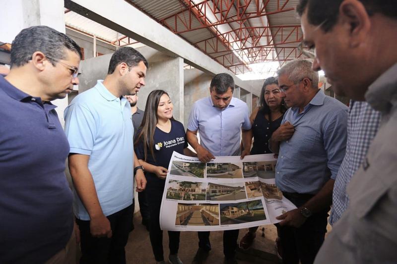 Estado do Amazonas atende indicativo de Saullo Vianna e retoma obras na Feira da Gutierrez, no Careiro da Várzea