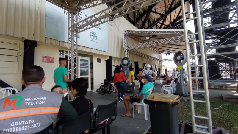 Órgãos de saúde realizaram 157 testes para Covid durante o Festival de Parintins