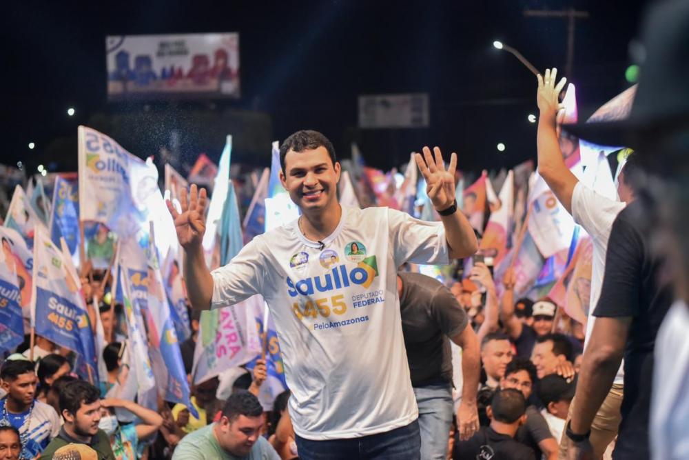 Saullo Vianna lança campanha a deputado federal em Manaus