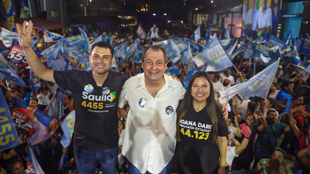 Candidato à Câmara Federal, Saullo Vianna reúne multidão na zona sul