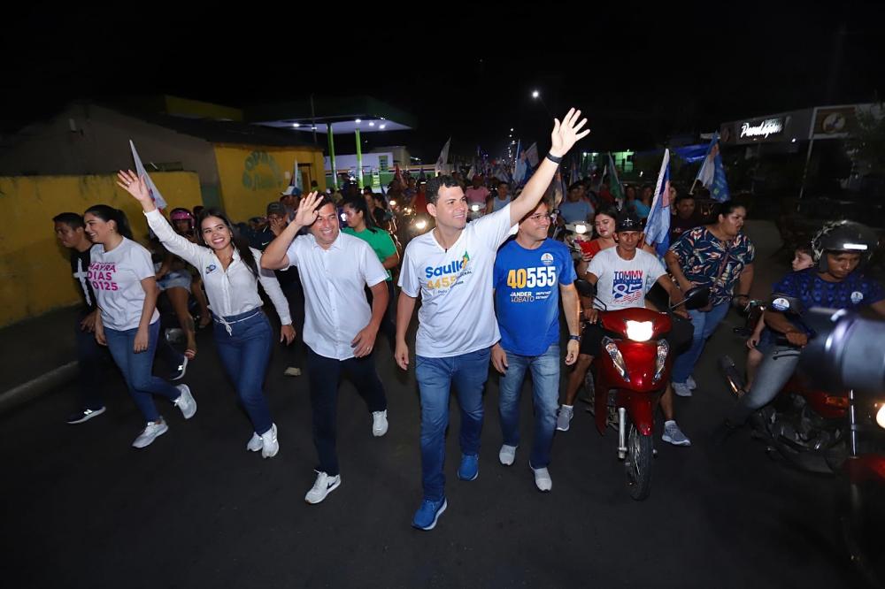 Saullo Vianna é recebido com grande festa em Parintins 