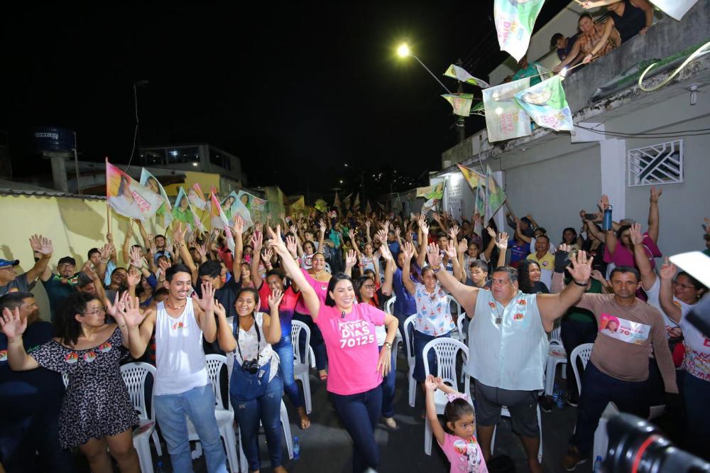 Mayra Dias recebe apoio de lideranças comunitárias das zonas leste e norte de Manaus